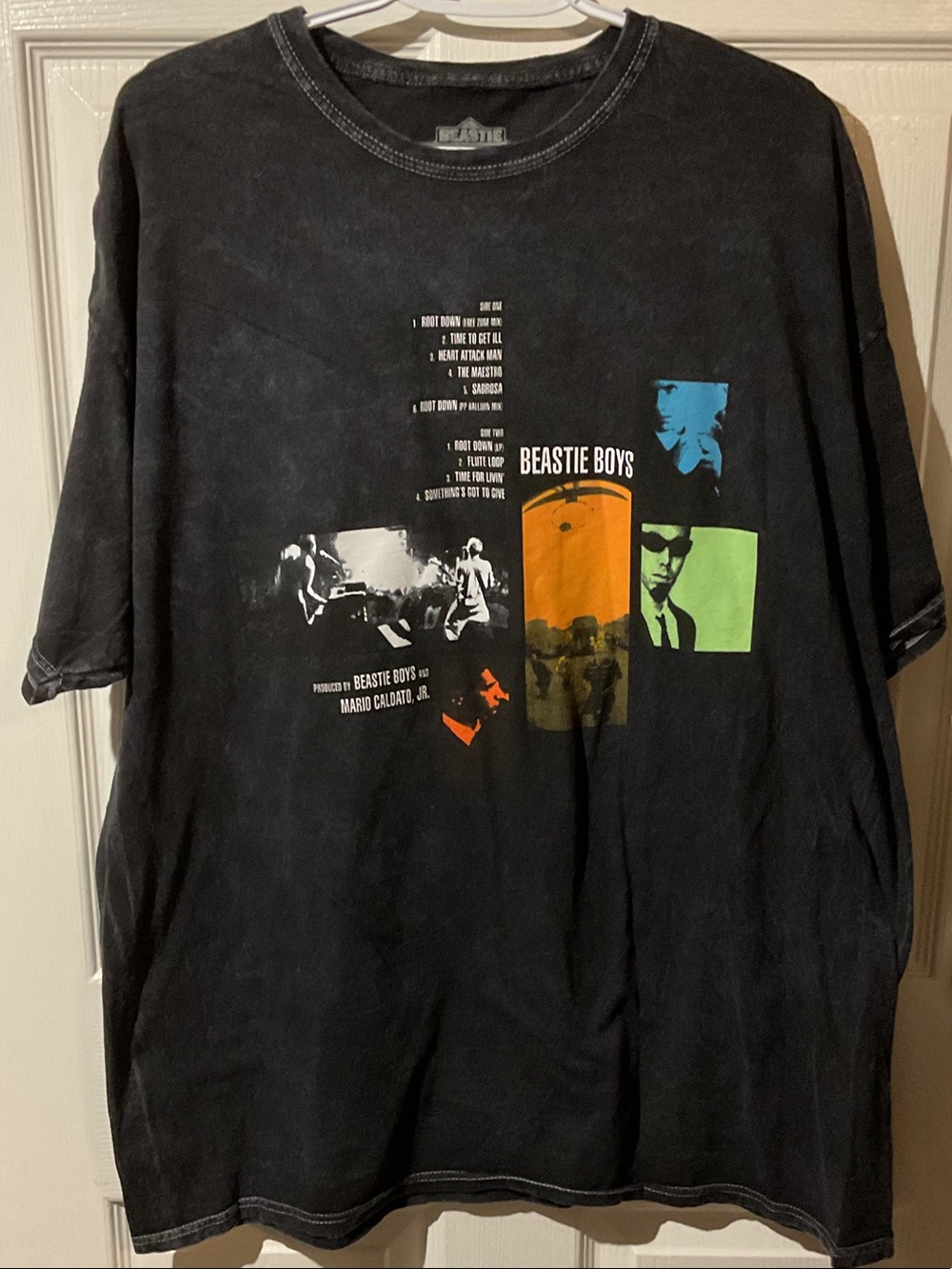 Beastie Boys Black Graphic Short-Sleeve Tee